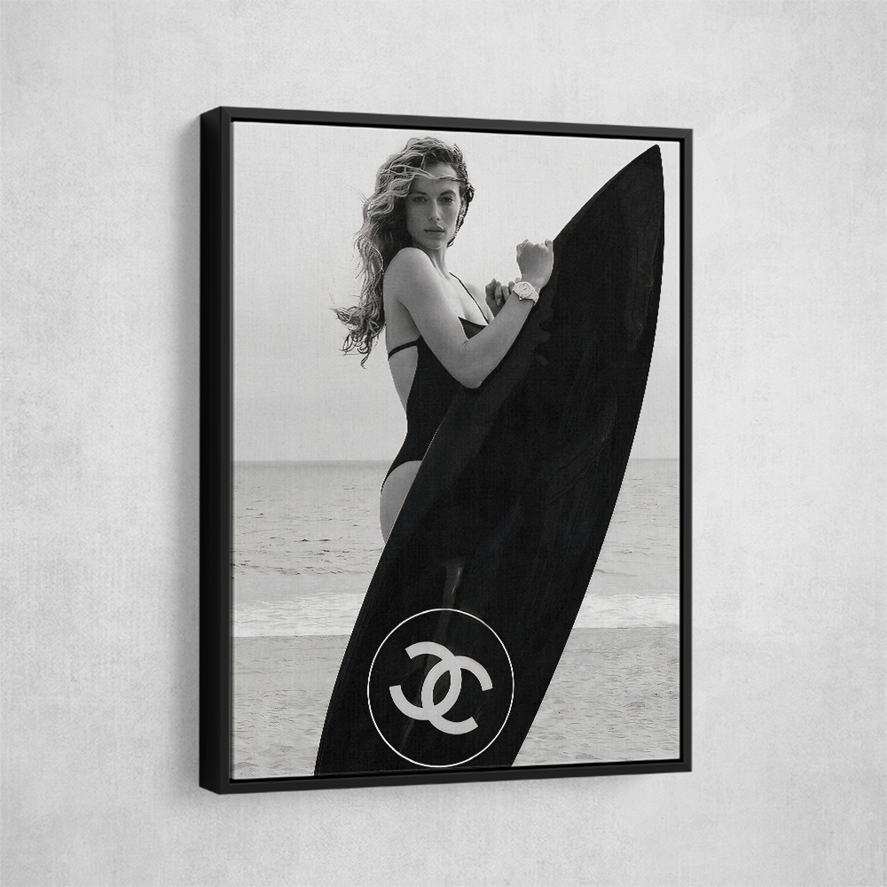 Chanel Surfer Girl 2 Wall Art